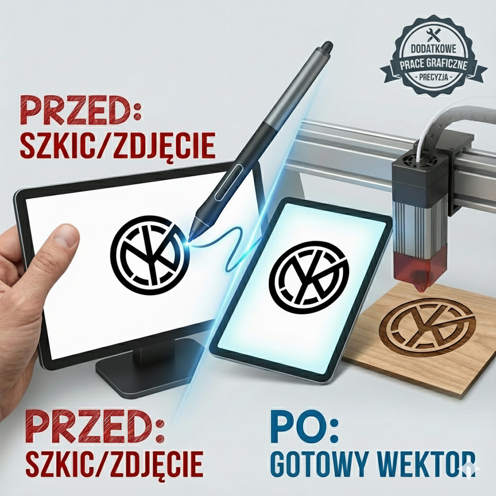 Usługa dodatkowego graweru